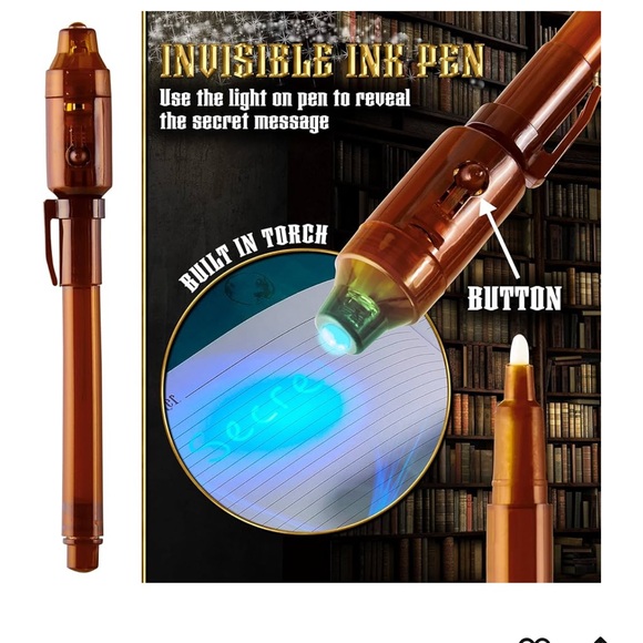 Harry Potterer diary with secret UV pen NEW - Picture 7 of 8